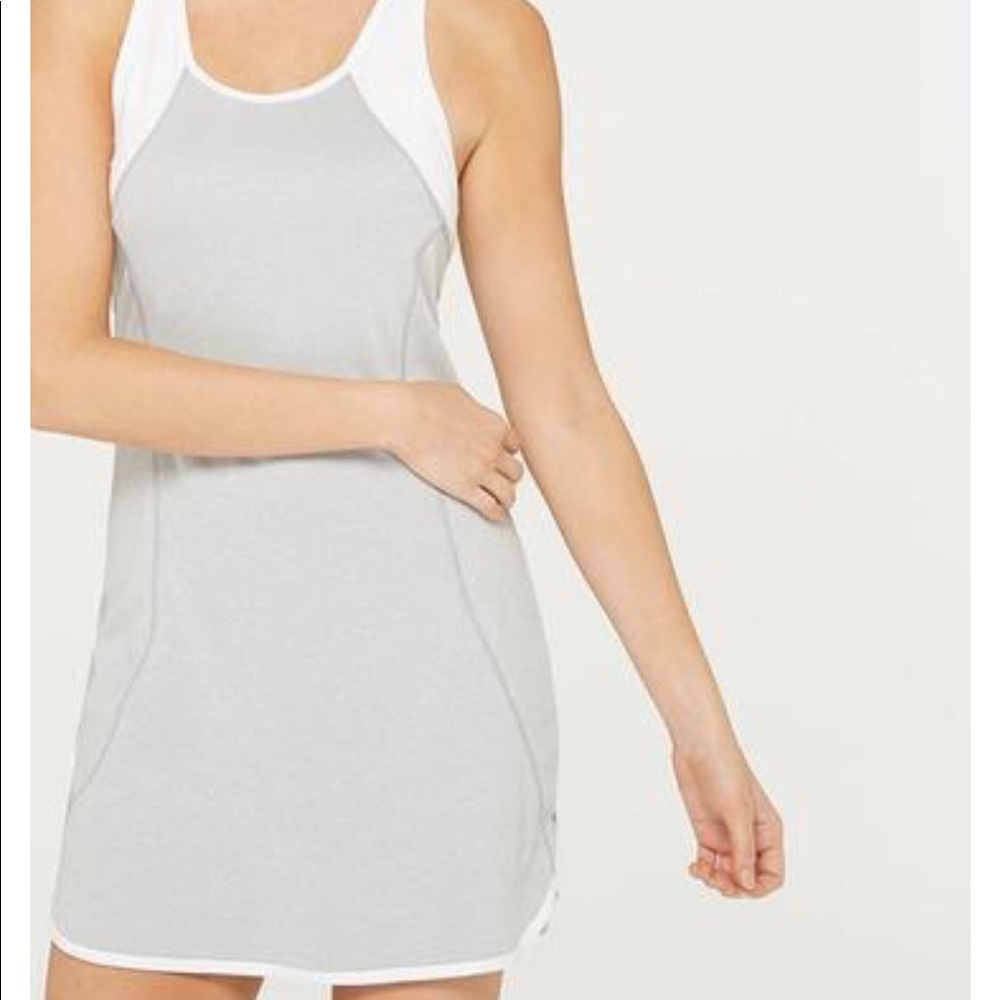 MPG min sport dress in Heather cement
